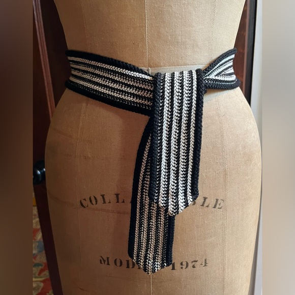 Cotton Tweed Sash - Picture 2 of 4